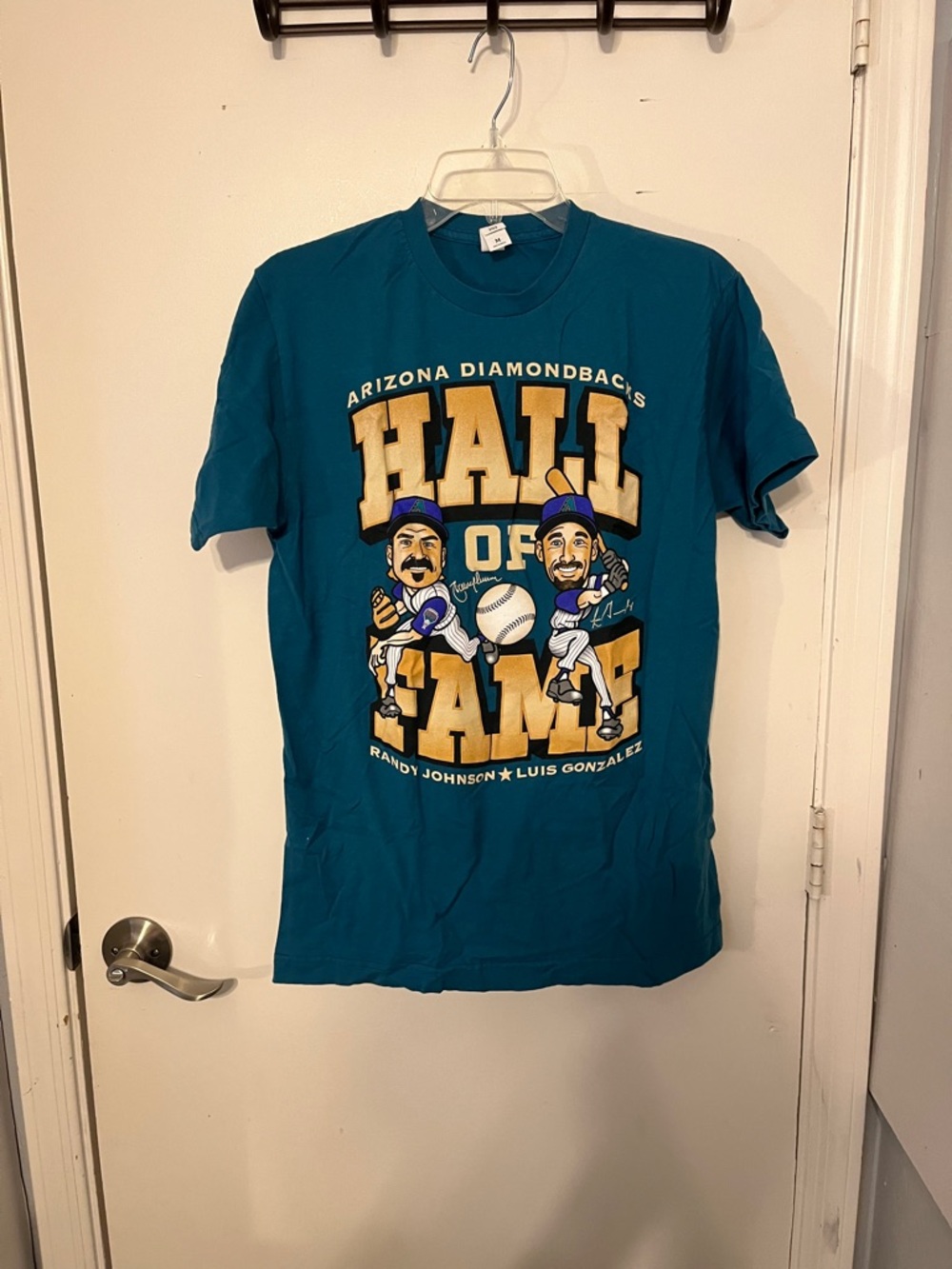 Arizona Diamondbacks D backs 2024 Hall of Fame induction T-shirt size medium